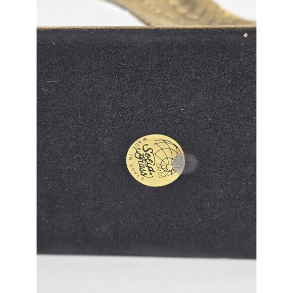 Vintage Brass Duck Wings Up Taking Off Figurine Bookend Paperweight Brass Base - Picture 7 of 11